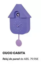 Oferta de ABS - Cuco Casita Reloj De Pared De Abs por 79,95€ en La Oca