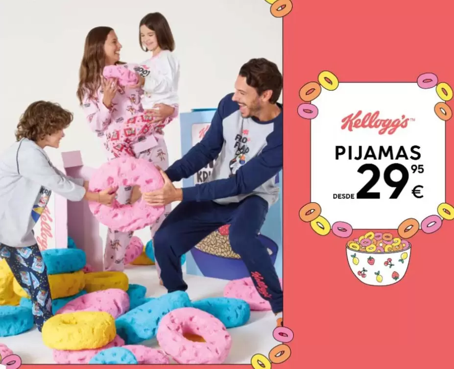 Oferta de Kellogg's - Pijamas por 29,95€ en Yamamay