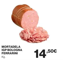 Oferta de Ferrarini - Mortadela IGP Bologna por 14,5€ en El Corte Inglés