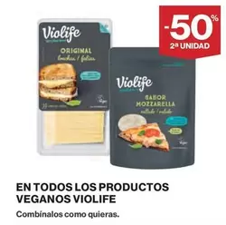 Oferta de Violife - En Todos Los Productos Veganos en El Corte Inglés