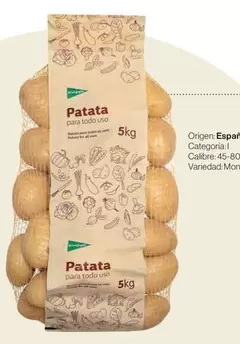 Oferta de Origen - Patata Pata Todo Uva en El Corte Inglés