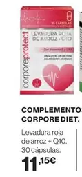 Oferta de Corpore Diet - Complemento por 11,15€ en El Corte Inglés