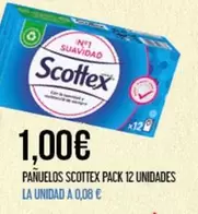 Oferta de Scottex - Panuelos por 1€ en Claudio