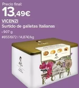 Oferta de Vicenzi - Surtido De Galletas Italianas por 13,49€ en Costco