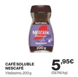 Oferta de Nescafé - Café Soluble por 5,95€ en Supercor