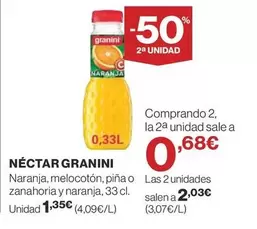 Oferta de Granini - Nectar por 1,35€ en Supercor Exprés