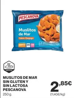 Oferta de Pescanova - Muslitos De Mar Sin Gluten Y Sin Lactosa por 2,85€ en Supercor Exprés