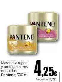 Oferta de Pantene - Mascarilla Repara Y Protege O Rizos Definidos por 4,25€ en Unide Market