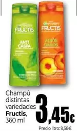 Oferta de Fructis - Champú por 3,45€ en UNIDE Alimentación