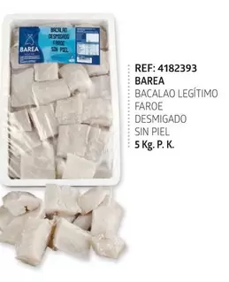 Oferta de Barea - Bacalao Legítimo Faroe Desmigado Sin Piel en Cash Barea