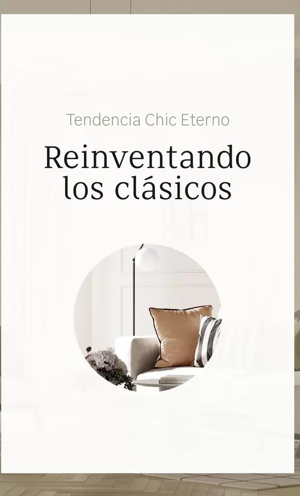 Oferta de Tendencia Chic Etern Reinventando Los Clasicos en Leroy Merlin