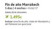 Oferta de Fin De Año por 1495€ en Viajes El Corte Inglés