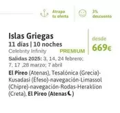 Oferta de Infinity - Islas Griegas por 669€ en Viajes El Corte Inglés