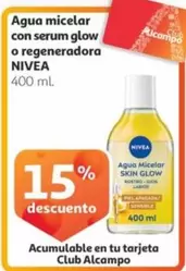 Oferta de Nivea - Agua Micelar Con Serum Glow O Regeneradora en Alcampo