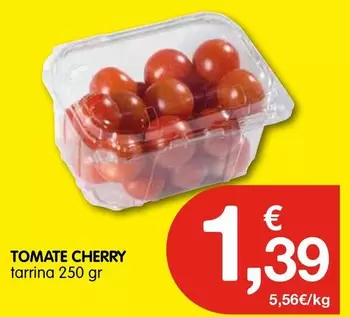 Oferta de Tomate Cherry por 1,39€ en CashDiplo