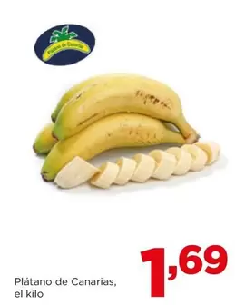 Oferta de Plátano De Canarias por 1,69€ en Alimerka