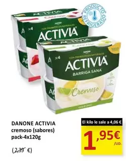 Oferta de Danone - Activia por 1,95€ en SPAR