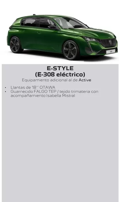 Oferta de Mistral - E-30% Electrico en Peugeot