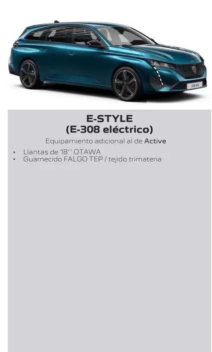 Oferta de Style - E- en Peugeot