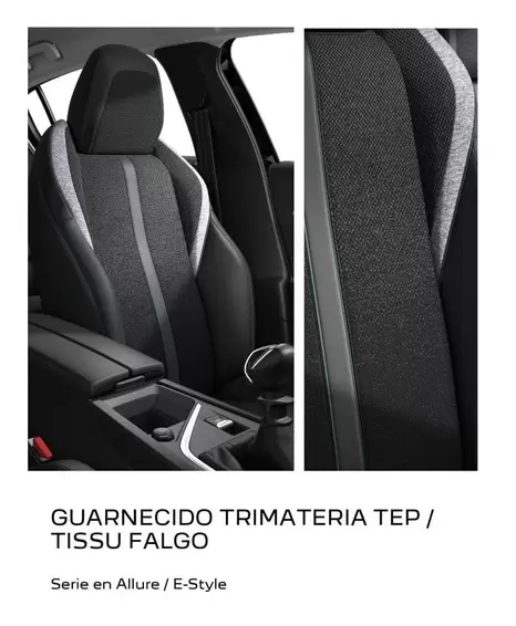 Oferta de Style - Guarnecido Trimateria Tep / Tissu Falgo en Peugeot