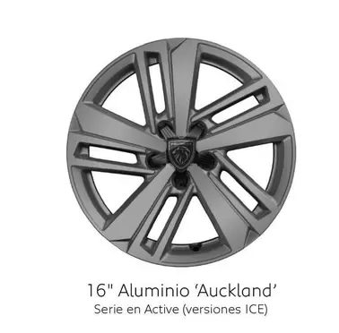 Oferta de 16" Aluminio 'auckland' en Peugeot