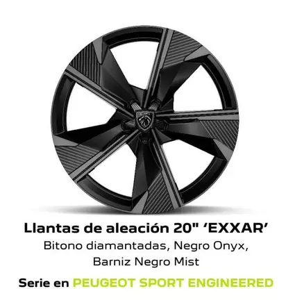 Oferta de Exxar - Llantas De Aleación 20" en Peugeot