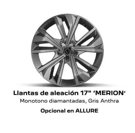 Oferta de Merion - Llantas De Aleación 17" en Peugeot