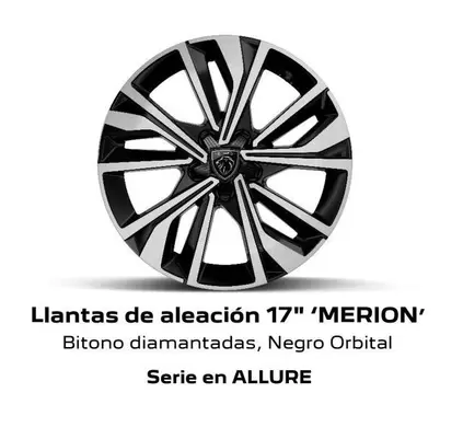 Oferta de Merion - Llantas De Aleación 17" en Peugeot