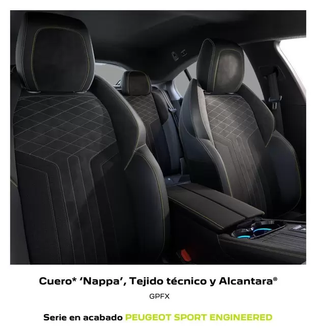 Oferta de Cuero 'Nappa', Tejido Técnico Y Alcantara' en Peugeot