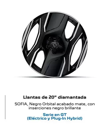 Oferta de Sofia - Llantas De 20" Diamantada en Peugeot