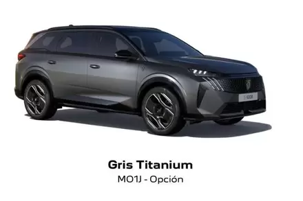 Oferta de Gris Titanium en Peugeot