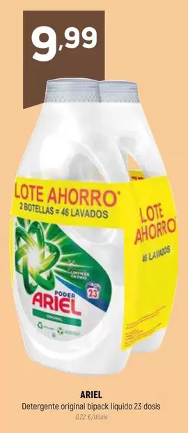 Oferta de Ariel - Detergente Oliopia por 9,99€ en Coviran