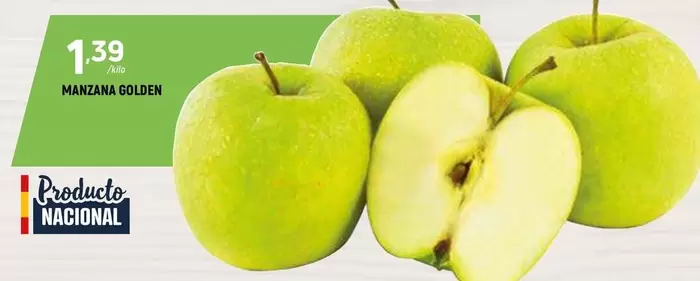 Oferta de Manzana Golden por 1,39€ en Coviran