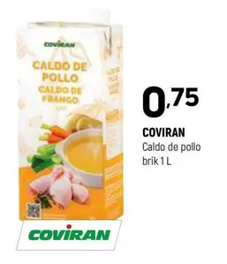 Oferta de Coviran - Caldo De Pollo Brik por 0,75€ en Coviran