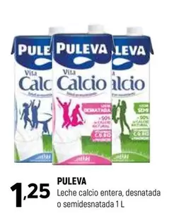 Oferta de Puleva - Leche Calcio Entera por 1,25€ en Coviran