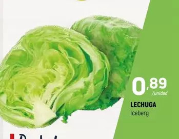 Oferta de Lechuga Iceberg por 0,89€ en Coviran