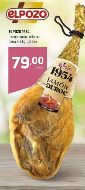 Oferta de Duroc - Elpozo 1954 por 79€ en Coviran