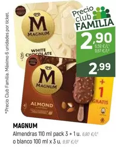 Oferta de Blanco - Algida - Magnum por 2,99€ en Coviran