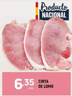 Oferta de Cinta De Lomo por 6,35€ en Coviran