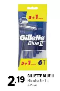 Oferta de Gillette - Blue Ii Maquina por 2,19€ en Coviran