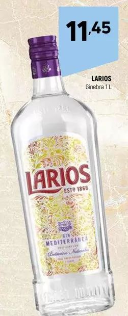 Oferta de Larios - Bibero por 11,45€ en Coviran