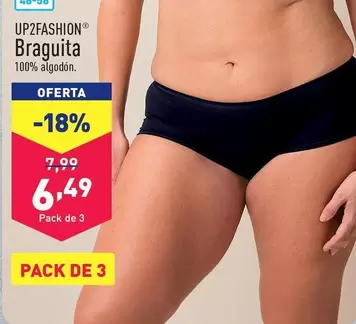 Oferta de Up2fashion - Braguita por 6,49€ en ALDI