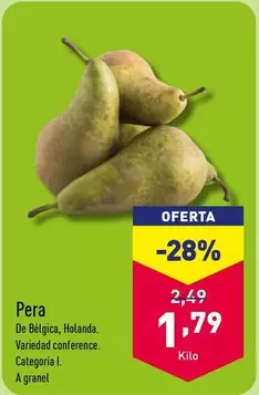 Oferta de Pera por 1,79€ en ALDI