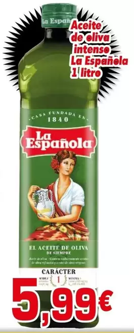 Oferta de La Española - La española - Caracter por 5,99€ en Supermercados Piedra