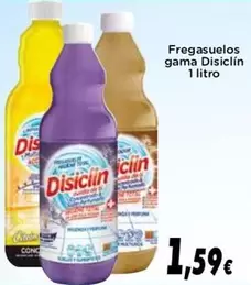 Oferta de Disiclin - Fregasuelos Gama por 1,59€ en Supermercados Piedra