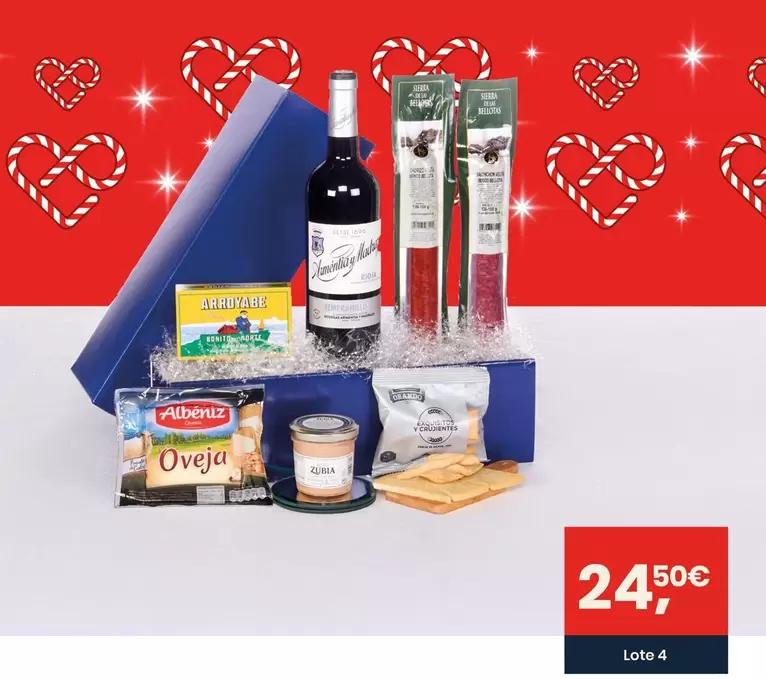 Oferta de Lote Navidad 4 1 Ud por 24,5€ en Eroski