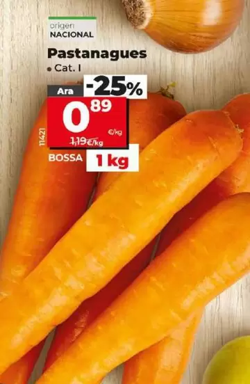 Oferta de Zanahorias por 0,89€ en Dia