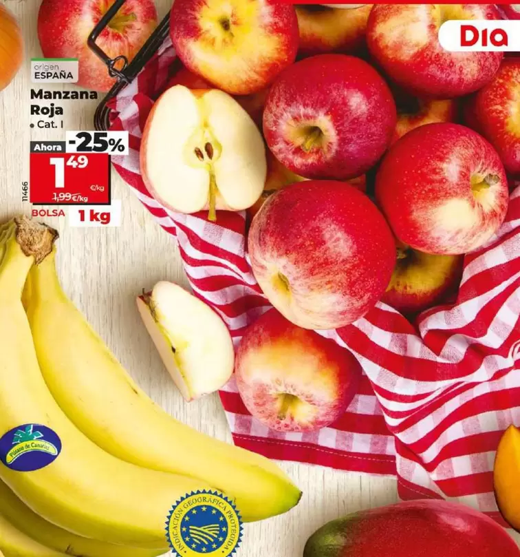 Oferta de Manzana Roja por 1,49€ en Dia