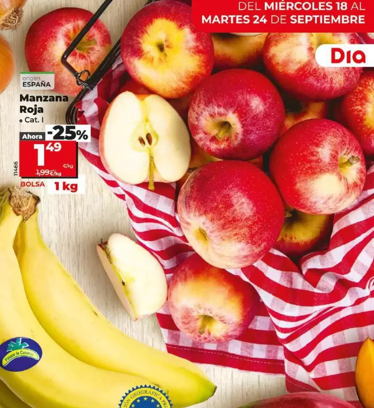 Oferta de Manzana Roja por 1,49€ en Dia