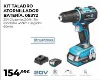 Oferta de Kit Taladro Atornillador Batería por 154,95€ en Ferbric